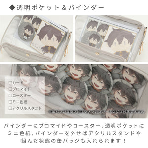 推し入れ ぬいぐるみバッグ25×20cmサイズ