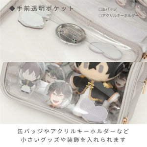推し入れ ぬいぐるみバッグ25×20cmサイズ