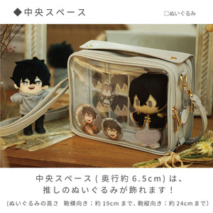 推し入れ ぬいぐるみバッグ25×20cmサイズ