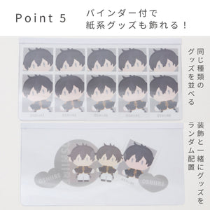 推し入れ ぬいぐるみバッグ33×20cmサイズ